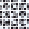 Мозаїка GMP 0825011 С3 Print 10-Black-White 300300x8 Котто Кераміка