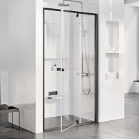 Душові двері двохелементні PDOP2-100 Transparent, (03GA0300Z1) RAVAK