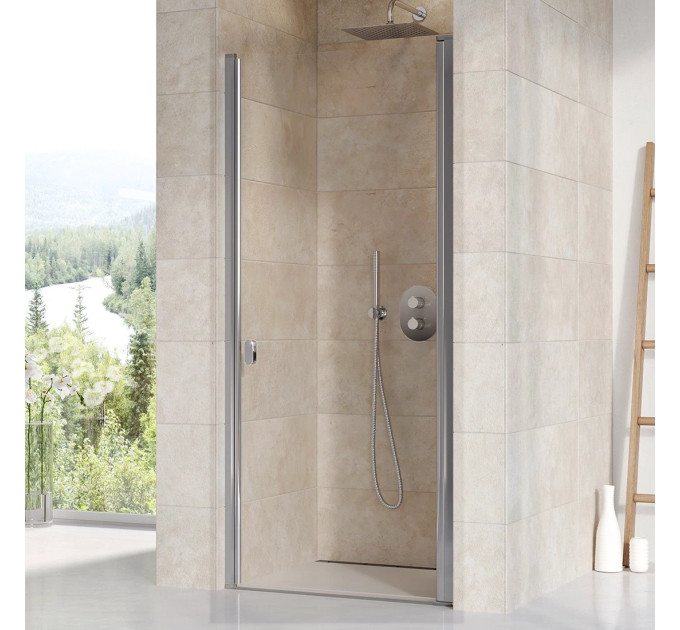 Душові двері одноелементні CHROME CSD1-80 Transparent, (0QV40C00Z1) RAVAK