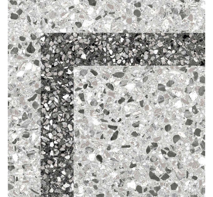Плитка керамогранітна Step corner 300x300x8 Golden Tile