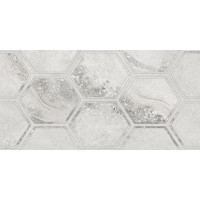 Плитка стінова 112151 Fusion Сірий 30x60 код 6225 Голден Тайл