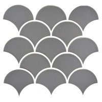 Мозаїка SCALES SC 6019 Silver 240x240x9 0,037 м2 Кераміка Лео