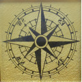 Вставка Tako GTР 73008 Compass Beige Gold 73х73х8 Котто Кераміка