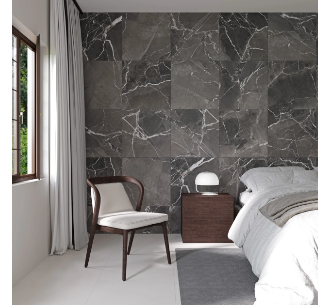 Плитка керамогранітна ZRXFM8BR Fiera Del Marmo Pulpis Grey 600x600x9,2 Zeus Ceramica