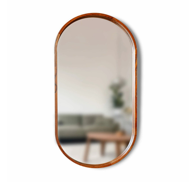 Дзеркало Freedom Slim 600x900 Cognac Luxury Wood
