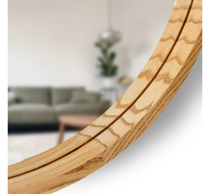 Дзеркало Freedom Slim 600x900 Natural Dark Luxury Wood