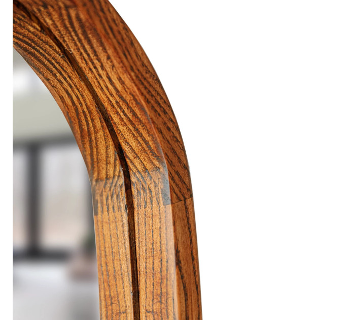 Дзеркало New Art Slim 600x900 Mahogany Luxury Wood