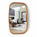 Дзеркало New Art Slim 600x900 Mahogany Luxury Wood