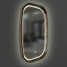 Дзеркало New Art Slim LED 550x850 Venge Luxury Wood