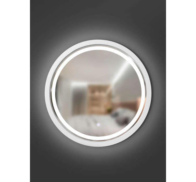 Дзеркало Perfection Slim LED D750 Snow White Luxury Wood