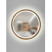 Дзеркало Perfection Slim LED D650 Natural Walnut Luxury Wood