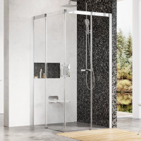 Душова кабіна квадратна MSRV4-90-90 Transparent, (1WV77C00Z1) RAVAK