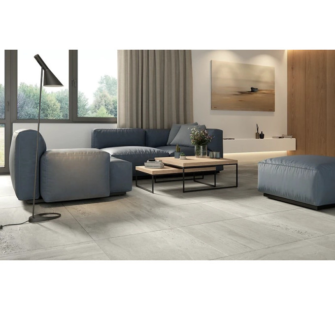 Плитка керамогранітна GPTU 604 Light Grey 593x593x8 Cersanit