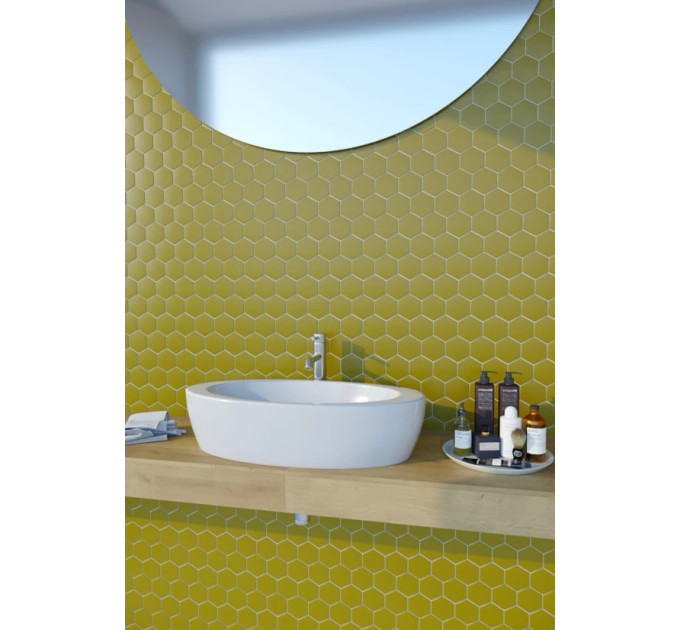 Мозаїка HEXAGON H 6016 Olive 295х295х9 Кераміка Лео УКРАЇНА