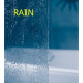 Шторка для ванни двохелементна VSK2 ROSA 160 L Rain, RAVAK