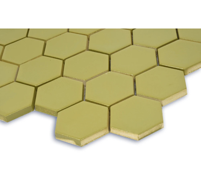 Мозаїка HEXAGON H 6016 Olive 295х295х9 Кераміка Лео УКРАЇНА