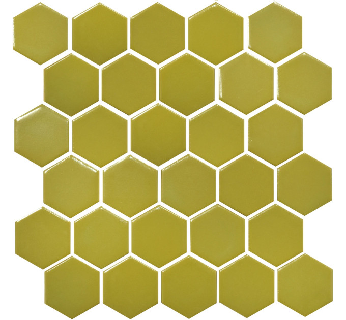 Мозаїка HEXAGON H 6016 Olive 295х295х9 Кераміка Лео УКРАЇНА