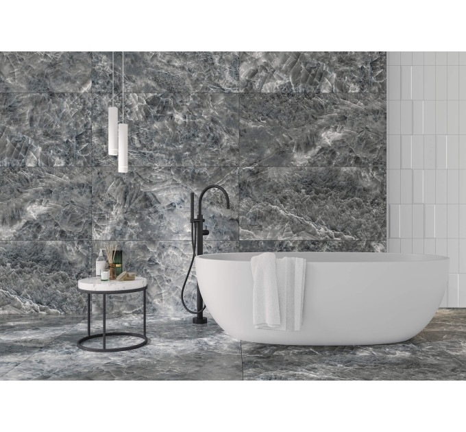 Плитка керамогранітна DL2580 Dolomiti сірий 600х600х8 Golden Tile