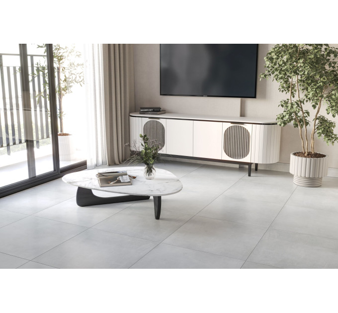 Плитка керамогранітна 81G580 Kassel світло-сірий 600х600х8 Golden Tile