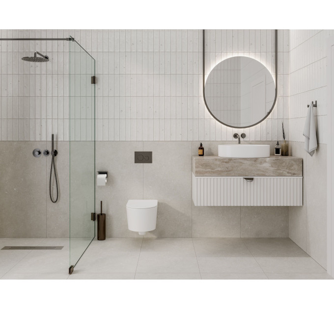 Плитка керамогранітна LCF580 Lime Concept мокко 600х600х8 Golden Tile