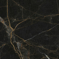 Плитка керамогранітна MPС580 Marmo Perlanera чорний 600х600х8 Golden Tile