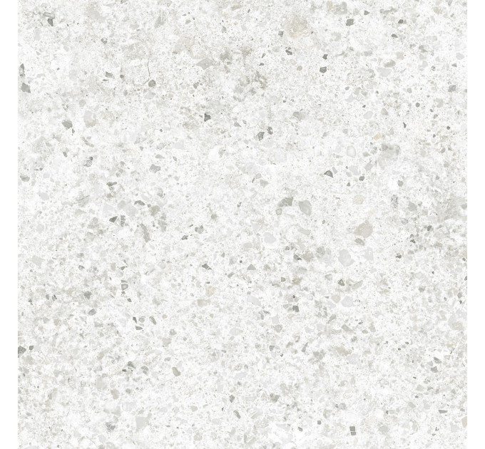 Плитка керамогранітна PEQ580 Pebbles Extra б'янко 600х600х8 Golden Tile