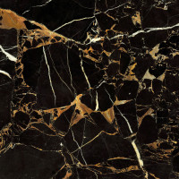 Плитка керамогранітна 9АС580 Saint Laurent чорний 600х600х8 Golden Tile