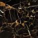Плитка керамогранітна 9АС580 Saint Laurent чорний 600х600х8 Golden Tile