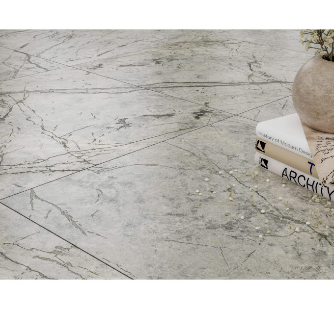 Плитка керамогранітна CM2580 Carisma сірий 600х600х8 Golden Tile