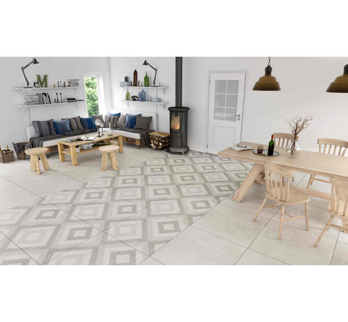 Плитка керамогранітна 44А670 Stonehenge айворі 600х600х7 Golden Tile