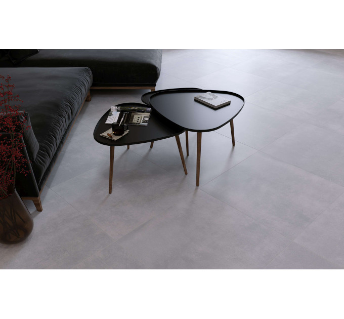 Плитка керамогранітна 1SG590 Street Line світло-сірий 600х600х8 Golden Tile