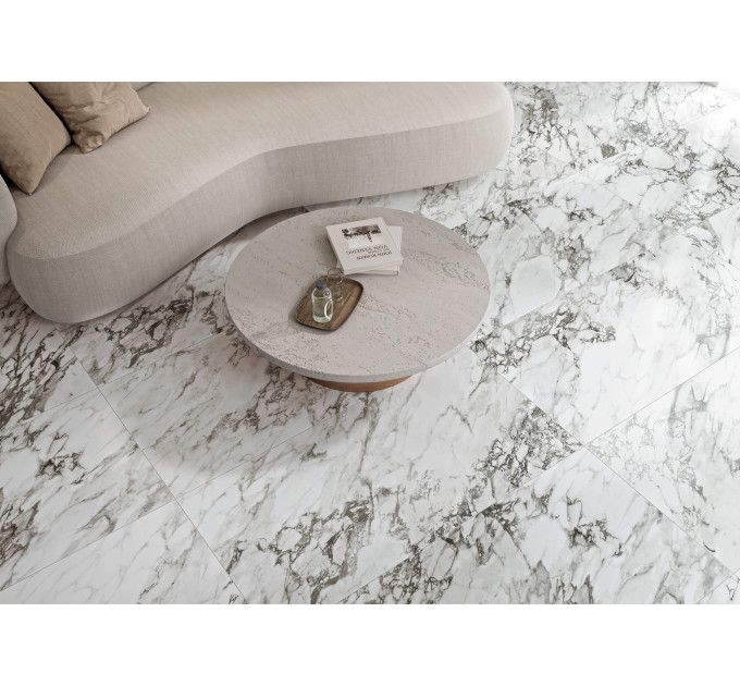 Плитка керамогранітна TS0590 Tempesta білий 600х600х8 Golden Tile