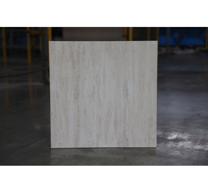 Плитка керамогранітна TEQ580 Travertino Ever б'янко 600х600х8 Golden Tile