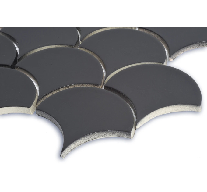 Мозаїка SCALES SC 6022 Graphite Black 240x240x9 0,037 м2 Кераміка Лео
