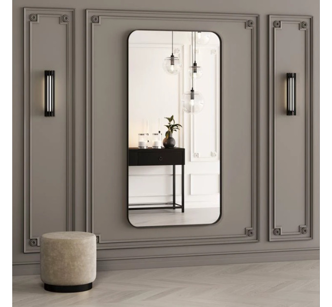Дзеркало BRITANNIC BLACK IRON MIRROR 600x800 StudioGlass