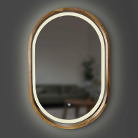 Дзеркало Freedom Slim LED 450x750 Natural Walnut Luxury Wood