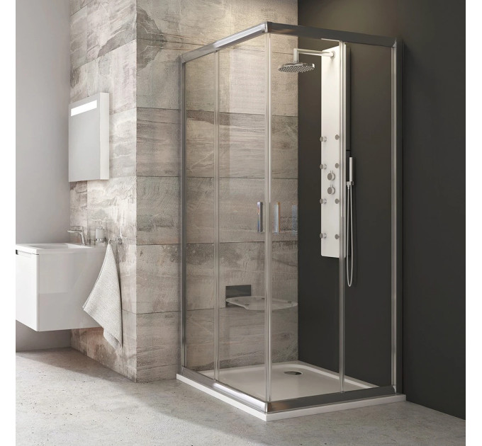 Душова кабіна BLRV2-90 Transparent, (1LV70C00Z1) RAVAK