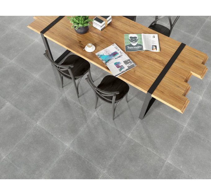 Плитка керамогранітна ZRXPZ8BR CA'DI PIETRA Grigio 600х600x9,2 Zeus Ceramica