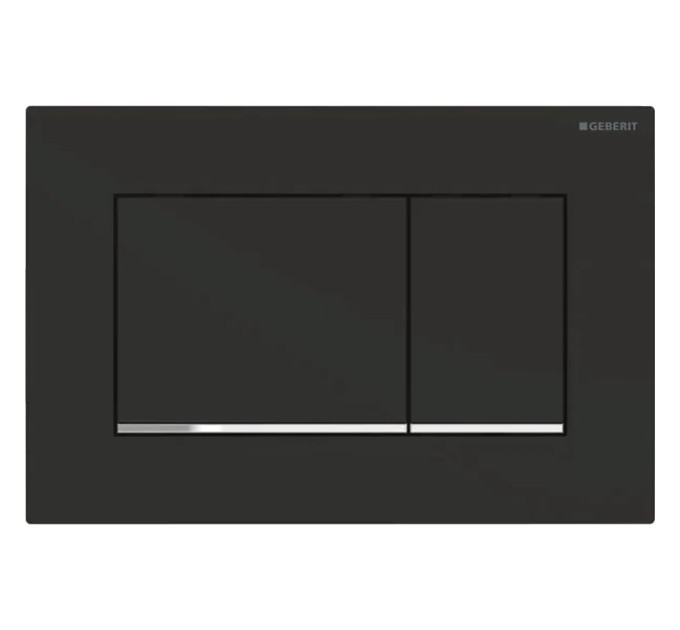 Кнопка зливу Sigma 30 (115.883.14.1) чорний мат, Geberit