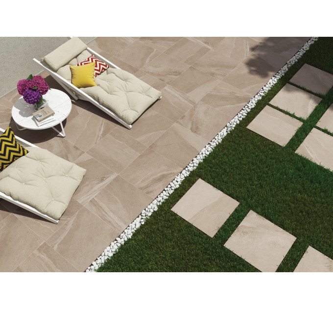 Плитка керамогранітна X94CL3R CALCARE Beige 450x900x20 Zeus Ceramica
