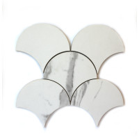Мозаїка Scales CM 3115 SC Speccio Carrara 136x147x10 Котто Кераміка