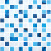 Мозаїка GMP 0425018 С3 Print 19-Blue D MATT-White MATT 300300x4 Котто Кераміка