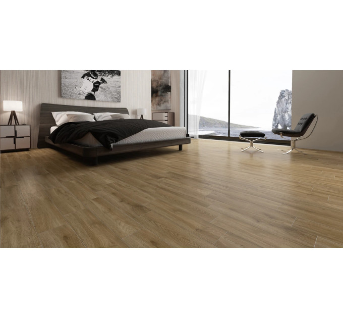 Плитка підлогова 97Н120 Kronewald Темно-бежевий 19,8x119,8 код 0087 Голден Тайл