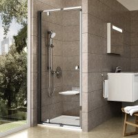 Душові двері одноелементні PDOP1-90 Transparent, (03G70C00Z1) RAVAK