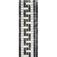 Мозаїка МІ7 К060601 Eleganza Nero-Salino 96х288х10 Котто Кераміка