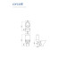Компакт 667 Moduo Clean On 011 з кришкою дюропласт Slim soft-close Cersanit