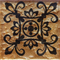Вставка Tako GTР 73016 Venus Brown Brocade S1 73х73х8 Котто Кераміка