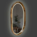 Дзеркало Freedom Slim LED 550x850 Natural Walnut Luxury Wood