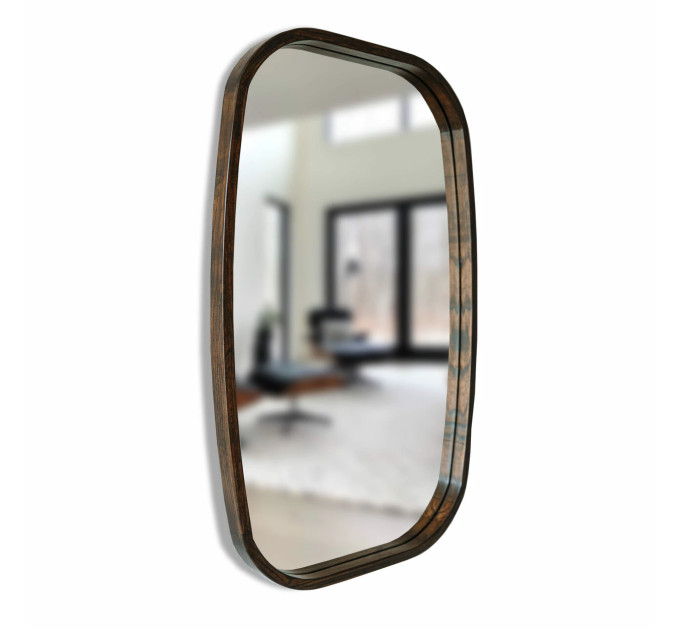 Дзеркало New Art Slim 600x900 Venge Luxury Wood