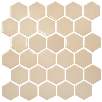 Мозаїка HEXAGON H 6018 Biege Smoke 295х295х9 Кераміка Лео